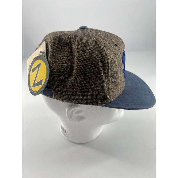 Zephyr Hat Wool Mens Adjustable Pitt Panthers Brown Blue Truckers Ball Cap New - Picture 6 of 7
